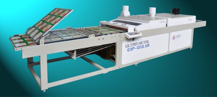 HORNO U.V. PARA IMPRESORAS OFFSET DE HOJALATA